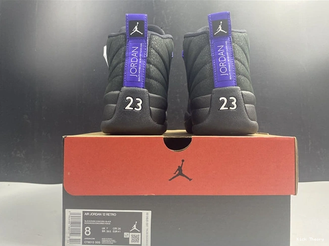 Kick Theory Concord 4151 Jordan CT8013- Black 12 Dark Unique Retro 1026